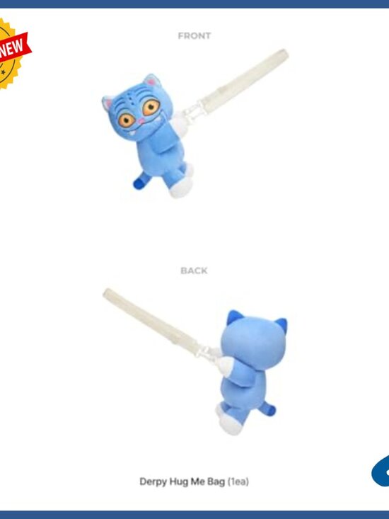 Plush Character Backpack Crossbody Bag Limited Edition Seoul Pop-up main image 5